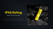Nitecore NL2160 21700 Rechargeable Li-ion Battery – 6000mAh - KNIFESTOCK