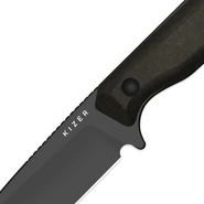 Kizer Begleiter Fix 3V Richlite(Chocolate Glacier) 1045MT1 - KNIFESTOCK