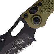 Microtech STITCH S/E OD GREEN P/S 169-2OD - KNIFESTOCK