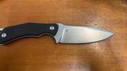 KUBEY Orthodox Fixed Blade Knife Black G10 Handle KU2108 - KNIFESTOCK