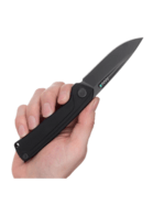 ANV Knives Z200 - SLEIPNER, DLC, FRAME LOCK, DURAL, PLAIN EDGE ANVZ200-024 - KNIFESTOCK