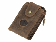 GreenBurry Leather belt bag/neck pouch &quot;Vintage&quot; - KNIFESTOCK
