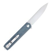 CobraTec Kuzio G10 Grå Drop Inte Serrated 01CT006 - KNIFESTOCK