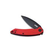 KUBEY Leaf Liner Lock Front Flipper Folding Knife Red G10 Handle KU333B - KNIFESTOCK