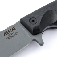EKA RTG1 Grey Blade, Black G10 Handle  50210 - KNIFESTOCK