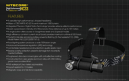 NITECORE LED Headlamp 1800 lm  HC33 - KNIFESTOCK