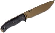 ESEE Model 6 Dark Earth Blade, 3D Black G-10 6PDE-001 - KNIFESTOCK