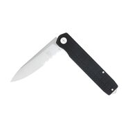 CobraTec Medium Cayden Svart Drop Serrated 01CT023 - KNIFESTOCK