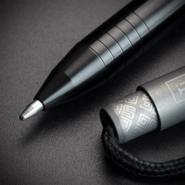 Ocaso BigiDesign Titanium Mini Pen - Black 81TBL - KNIFESTOCK