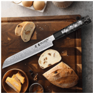 Dellinger Bread Knife Dellinger Carbon Fiber Octagon 215 mm - KNIFESTOCK