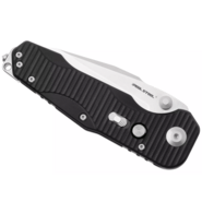 Real Steel folding knife Evolution Ironclad Black G10 stonewash - KNIFESTOCK