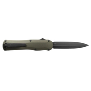 Benchmade autocrat d/and OTF Automatic Knife Green G-10 3400BK-1 - KNIFESTOCK