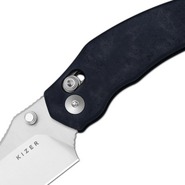 Kizer Mini Bulldog Nitro-V Richlite(Blue Canyon) V3672SA3 - KNIFESTOCK
