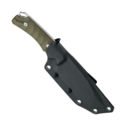 BlackFox BLACK FOX LINX FIXED KNIFE, BLD STEEL D2 STONEWASH, OD GREEN G10 HANDLE BF-756 OD - KNIFESTOCK