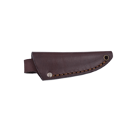 Brisa Necker 70-Bluejeans micarta 12C27 Flat Sheath Necker 70 Leather BRS-003-9821-1549 - KNIFESTOCK