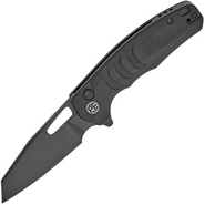 Petrified Fish PFE17Trilobite 14C28N Fekete Stonewashed Fekete G10 PFE17DDW - KNIFESTOCK