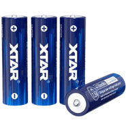 Xtar AA 4150mWh/2500mah-4 pcs AA 1.5V 4150MWH Battery (box +battery case) - KNIFESTOCK