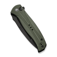 CIVIVI Incindie OD Green G10 HandleBlack Stonewashed 14C28N BladeButton Lock C - KNIFESTOCK