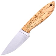 Brisa Bobtail 80-Curly birch 12C27 Flat Sheath Bobtail 80 Leather BRS-037-9965-1550 - KNIFESTOCK