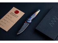 ANV Couteaux A100 FF EL CORE DLC - A LOCK, FF MOKU TI - KNIFESTOCK