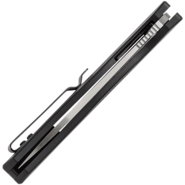Petrified Fish PF818 Forward Satin D2 Carbon Fiber With Black G10 PF818CDS - KNIFESTOCK