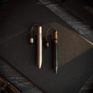 Ocaso BigiDesign Titanium Mini Pen - Black 81TBL - KNIFESTOCK