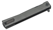 Ocaso Solstice Carbon Fiber + Black / Straight  10CFB - KNIFESTOCK