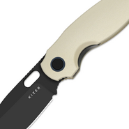 Kizer Seagull 14C28n, Fekete Stonewashed, Alumínium V3770A3 - KNIFESTOCK