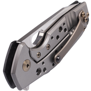 Couteaux FOX FOX/VOX SURU PLIANT. MAN. FIBRE DE CARBONE/CADRE EN TITANE SABLÉ - LAME M390 FX-526 TCB - KNIFESTOCK