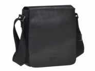 GreenBurry Leather shoulder bag &quot;Pure Black&quot; 1102-20 - KNIFESTOCK