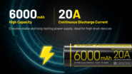 Nitecore battery NL2160HPi - KNIFESTOCK