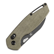 KANSEPT Model 6 Blackwash 14C28N Cross Bar Lock T1022V2 - KNIFESTOCK