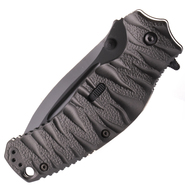 Smith and Wesson Black Ops 4 M.A.G.I.C. Assist Liner Lock Zwart 4034 Roestvrij Staal met 40% Kartelr - KNIFESTOCK