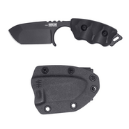 Hardcore Hardware HHA Kompaktes Feststehendes Messer - Modifizierte Drop Point LFK-07 - K340-Bl - KNIFESTOCK