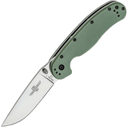 Ontario RAT I Linerlock OD Green ON8867OD - KNIFESTOCK