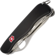 Victorinox TRAILMASTER, One Hand, wavy, black 0.8463.MW3 - KNIFESTOCK