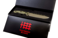 Halfbreed Blades Large Survival Knife - Fixed Blade LSK-01 ODG - K110 - KNIFESTOCK