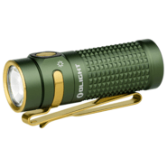 Olight Baton 4 Premium Edition Flashlight with Wireless Charging Case (OD Green, 1300 Lumens) - KNIFESTOCK