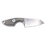 MKM MAKRO 2 Vihreä canvas micarta BÖHLER M390 - MOD. SHEEPSFOOT MK MR02-GC - KNIFESTOCK