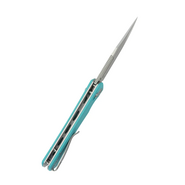Kubey TBO Satin 14C28N ,Tiffany blue G10 KU396B - KNIFESTOCK