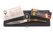 Muela 90mm Damascus steinless steel MB-9A.DAM - KNIFESTOCK