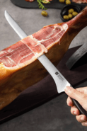 XINZUO B35 10 inch ham knife red sandalwood German 1.4116 steel - KNIFESTOCK