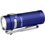 Olight Baton 4 Premium Edition Flashlight with Wireless Charging Case (Regal blue, 1300 Lumens) - KNIFESTOCK