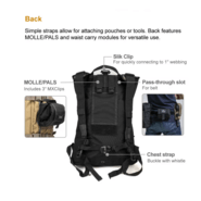 Magforce Foldable Backpack   Green #0234G - KNIFESTOCK