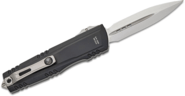 Microtech Surefire Luminary D/E M390MK Stonewashed Black Aluminum Stiletto Pro II EDC Flashlight - KNIFESTOCK