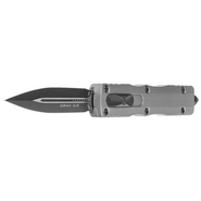 Microtech DIRAC D/E BLACK STANDARD NATURAL CLEAR 225-1NC - KNIFESTOCK