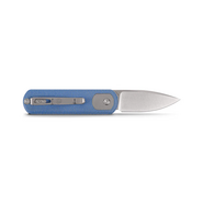 Vosteed Corgi Pup 14C28N Szatén Kék Micarta A0717 - KNIFESTOCK