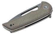 CIVIVI Odium Donkergroen Micarta/Zwart Stonewashed D2 C2010G - KNIFESTOCK