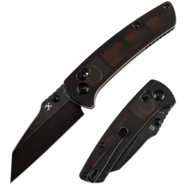 Kansept Main Street Black Stonewashed 154CM Light Brown Acrylic T1015V8 - KNIFESTOCK