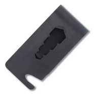 Halfbreed Blades Cash Card Clip CCC-01 BLK - Titanium - KNIFESTOCK
